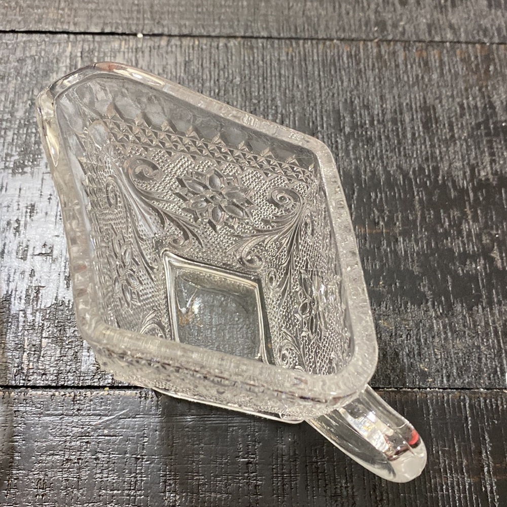 Clear Vintage Tiara Glass Sugar, Creamer & Tray! - Picture 4 of 8